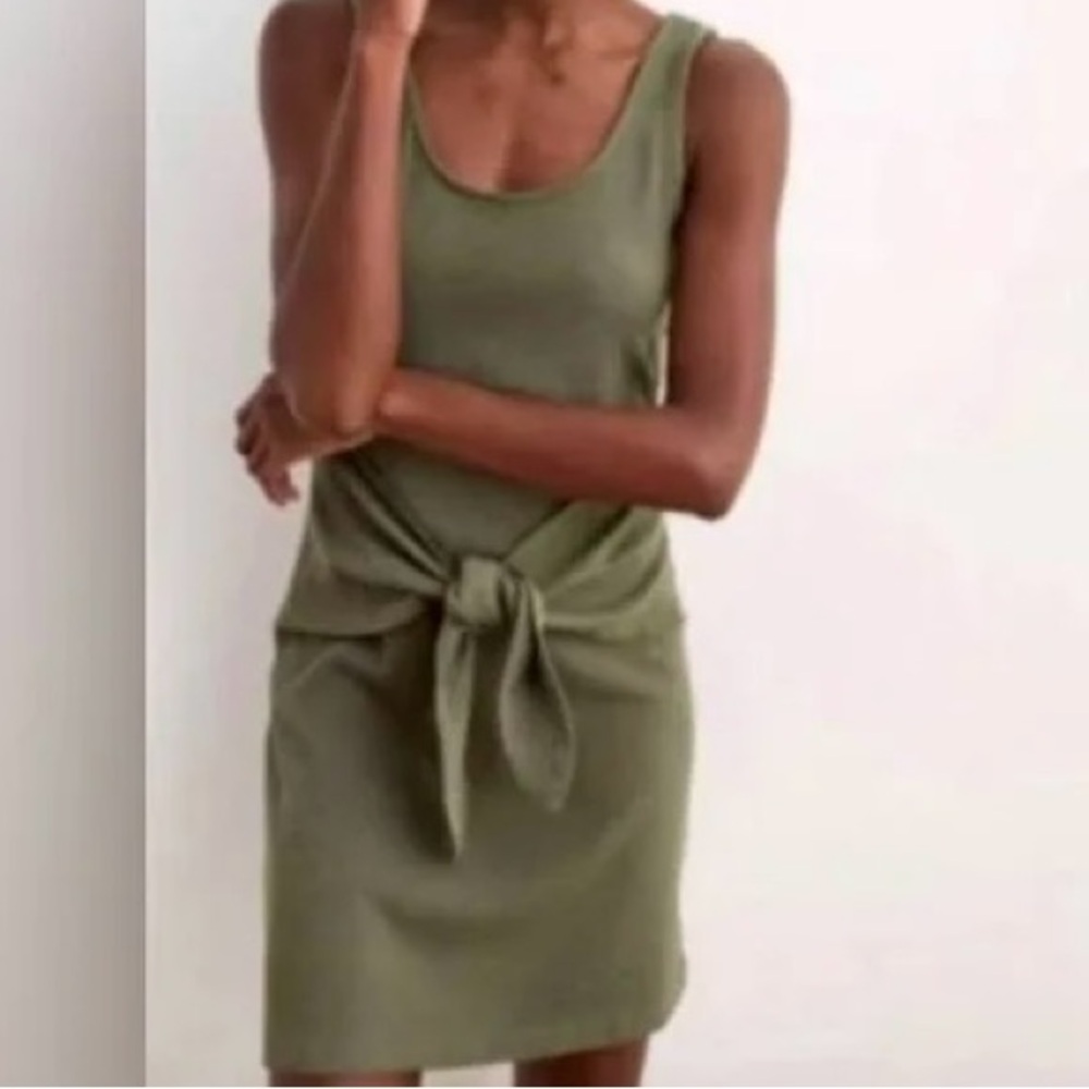 Aerie Tank Front Tie Mini Dress